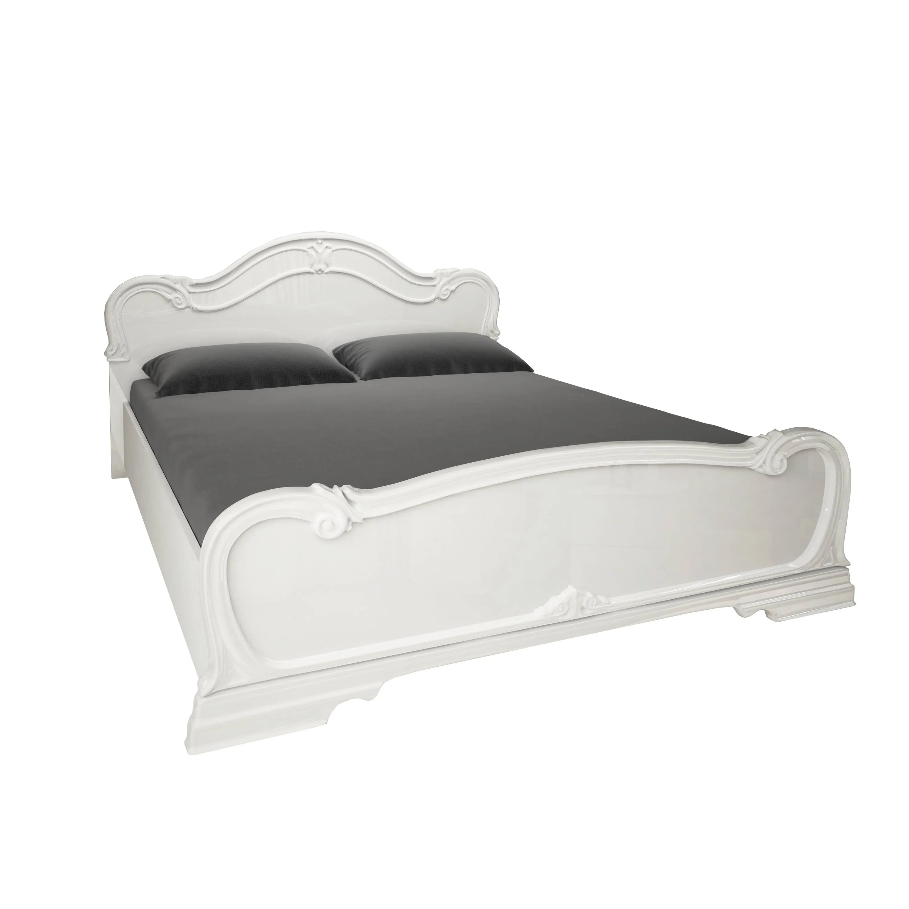 Futura łóżko 1,6 z pojemnikiem biały połysk - Biały połysk' title='Futura łóżko 1,6 z pojemnikiem biały połysk