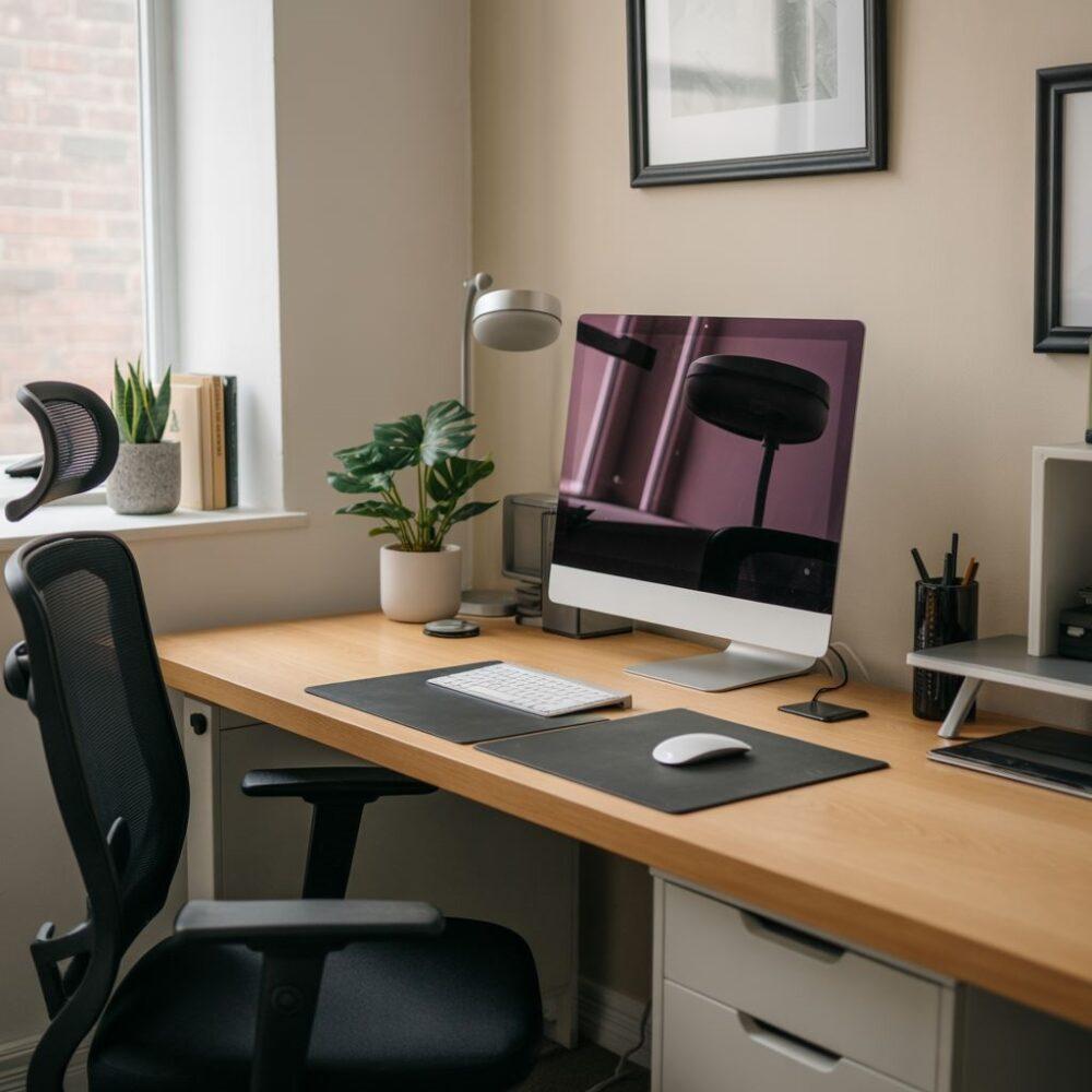 Miejsce pracy dla praworęcznych