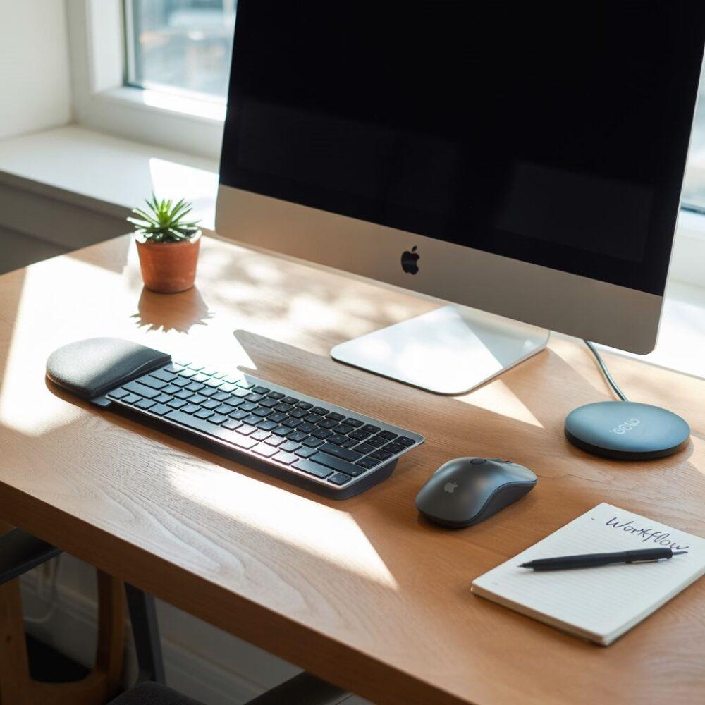 Nowoczesne stanowisko biurowe