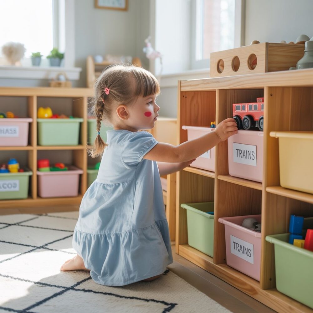 Porządek w pokoju dziecka