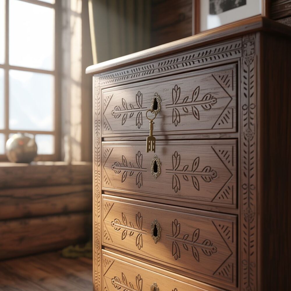 Sofa welurowa w salonie