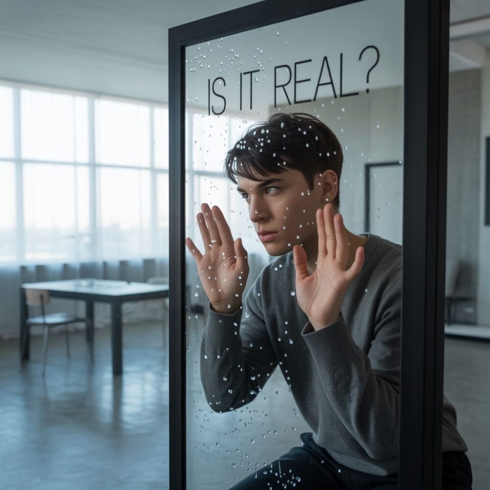 badanie odbicia w lustrze