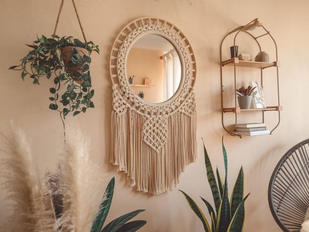 boho dekoracja ścienna