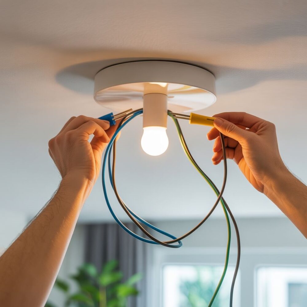 kabel do lampy sufitowej