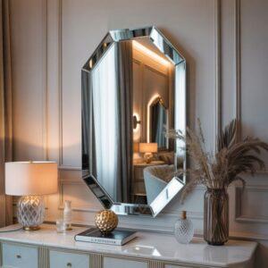 lustro fazowane glamour