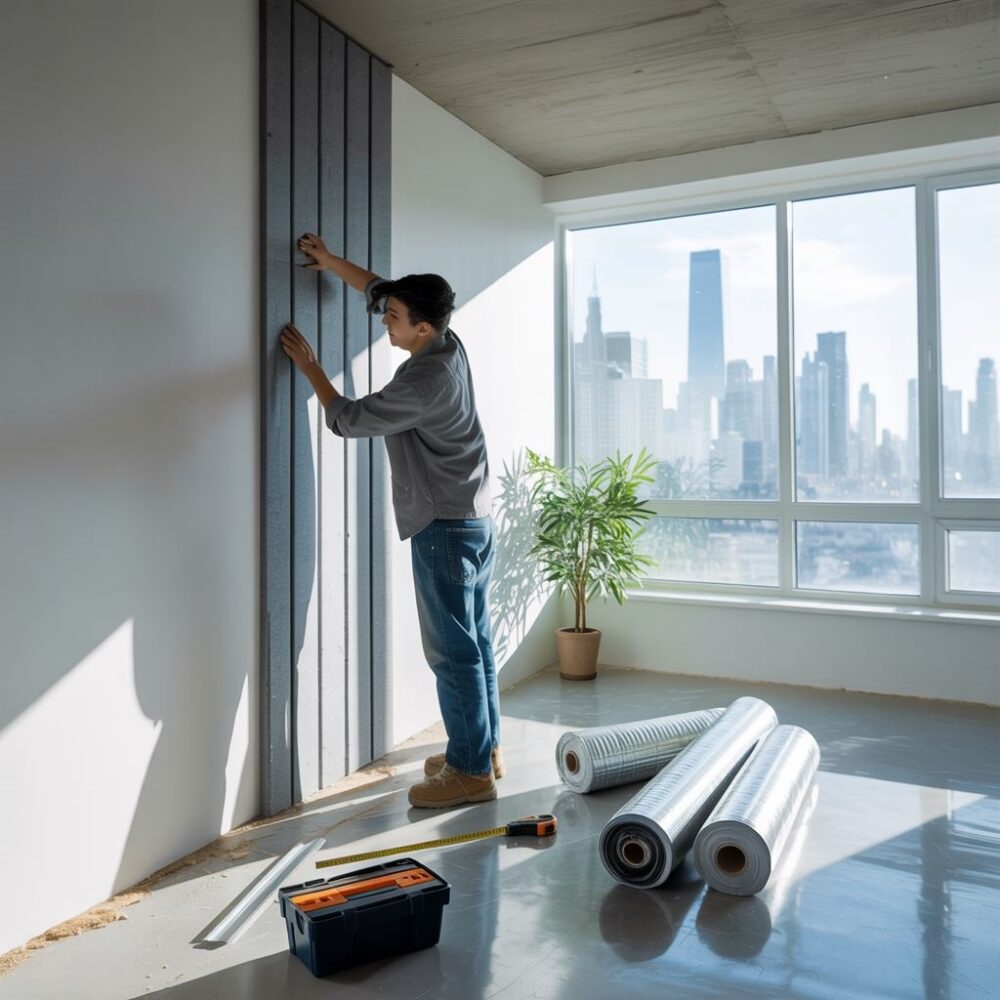 materiały dźwiękochłonne