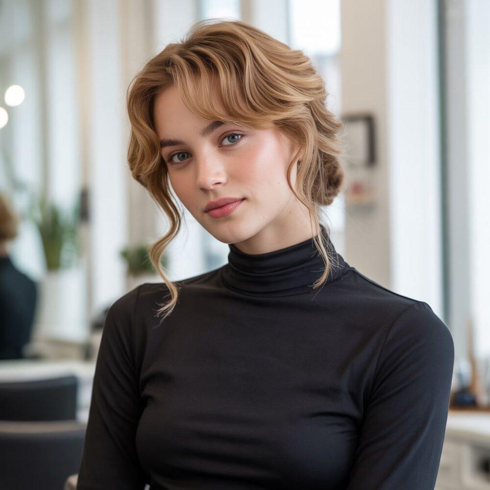 modna fryzura kobieca
