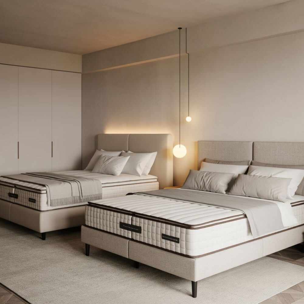 nowoczesna sypialnia