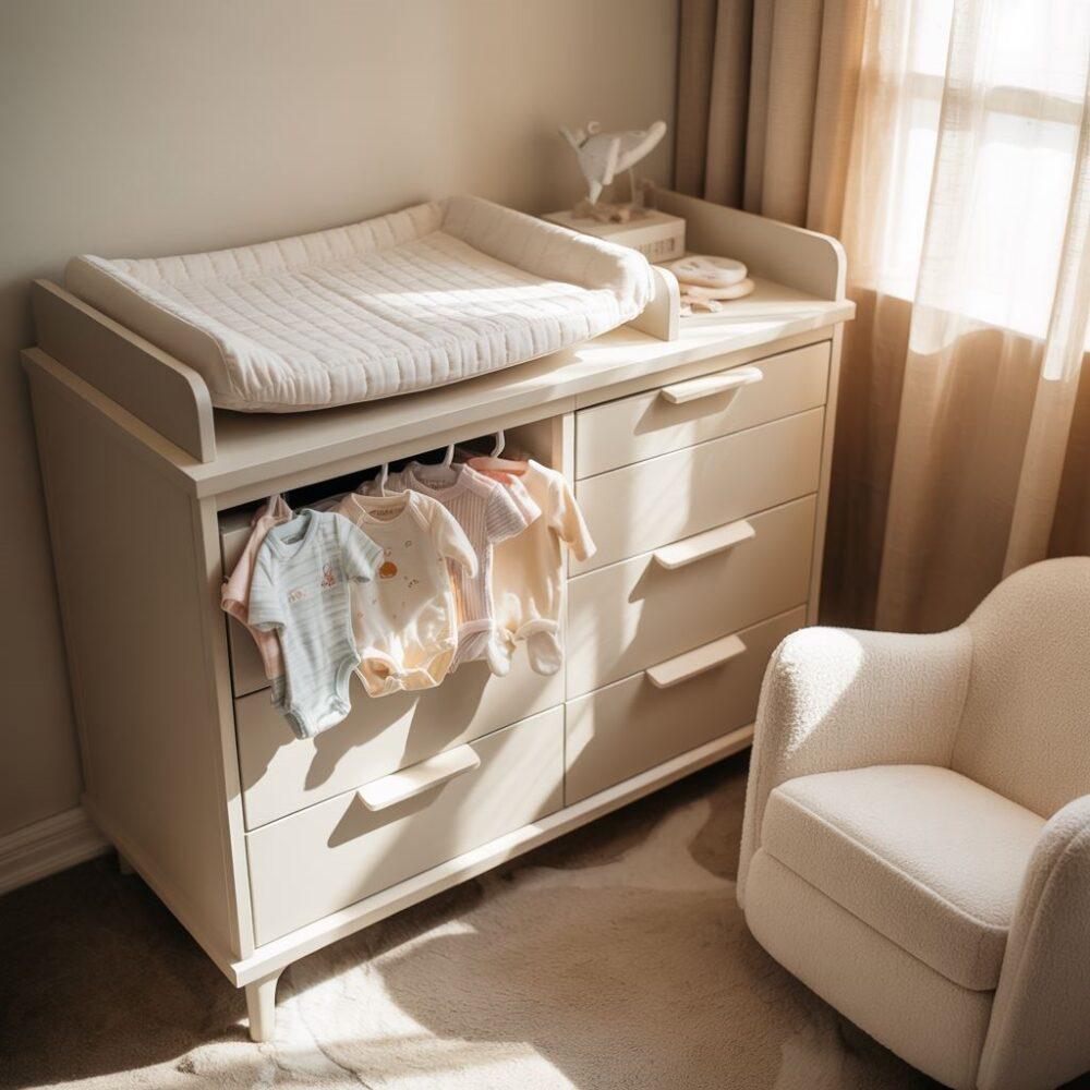 organizacja akcesoriów dla niemowlaka