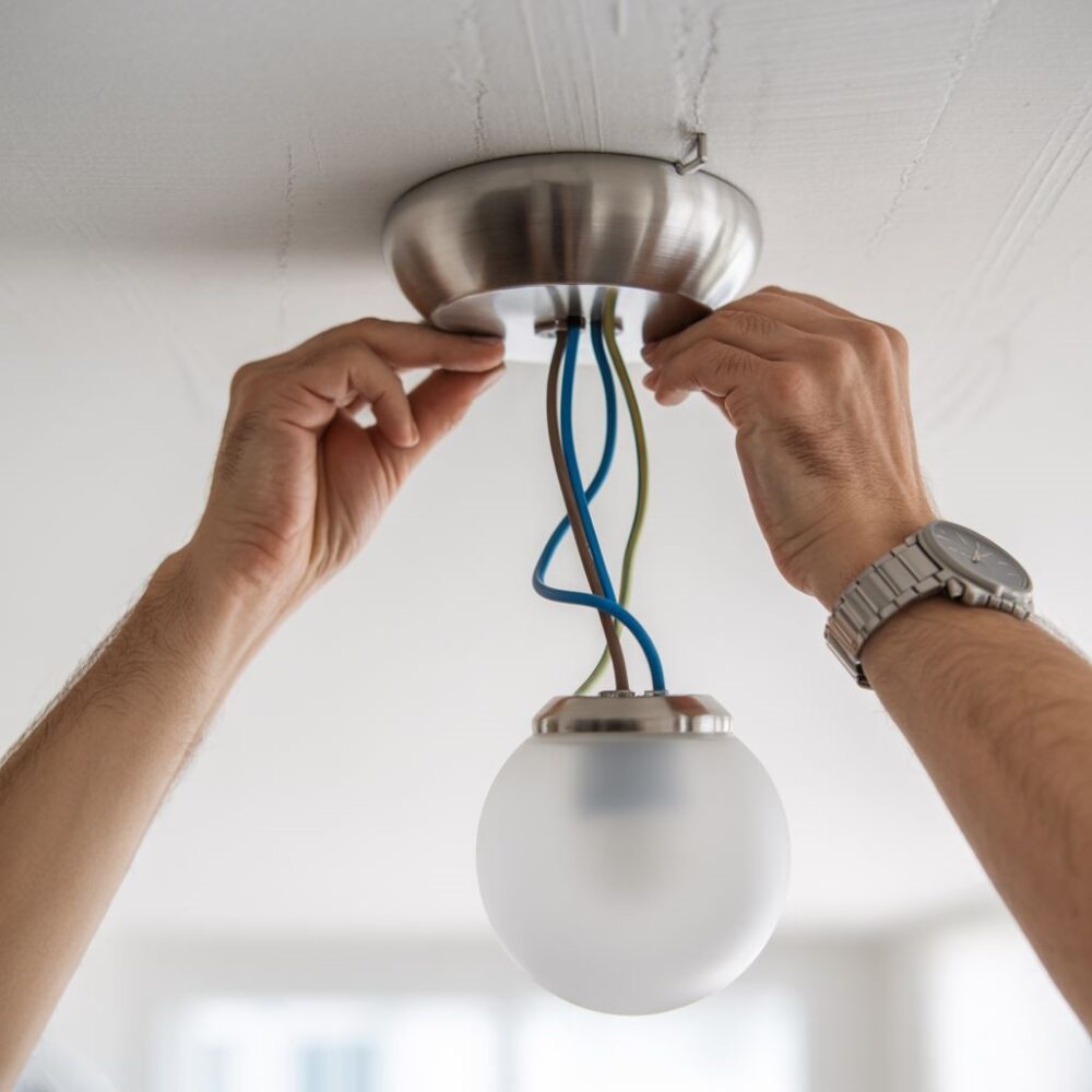 podłączenie przewodów elektrycznych