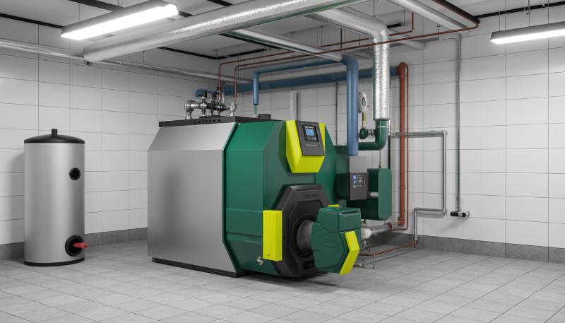 nowoczesna kotłownia po modernizacji